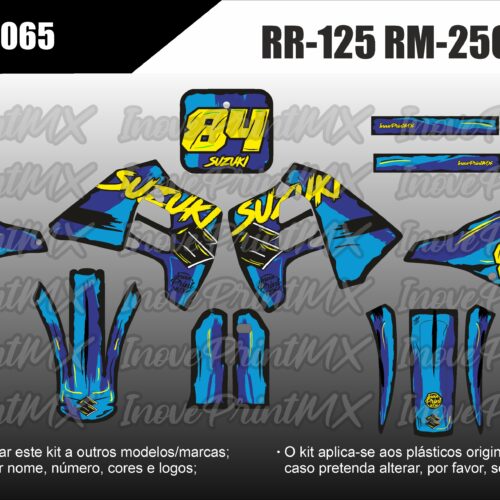 Suzuki RM-125 RM-250 89 - 92