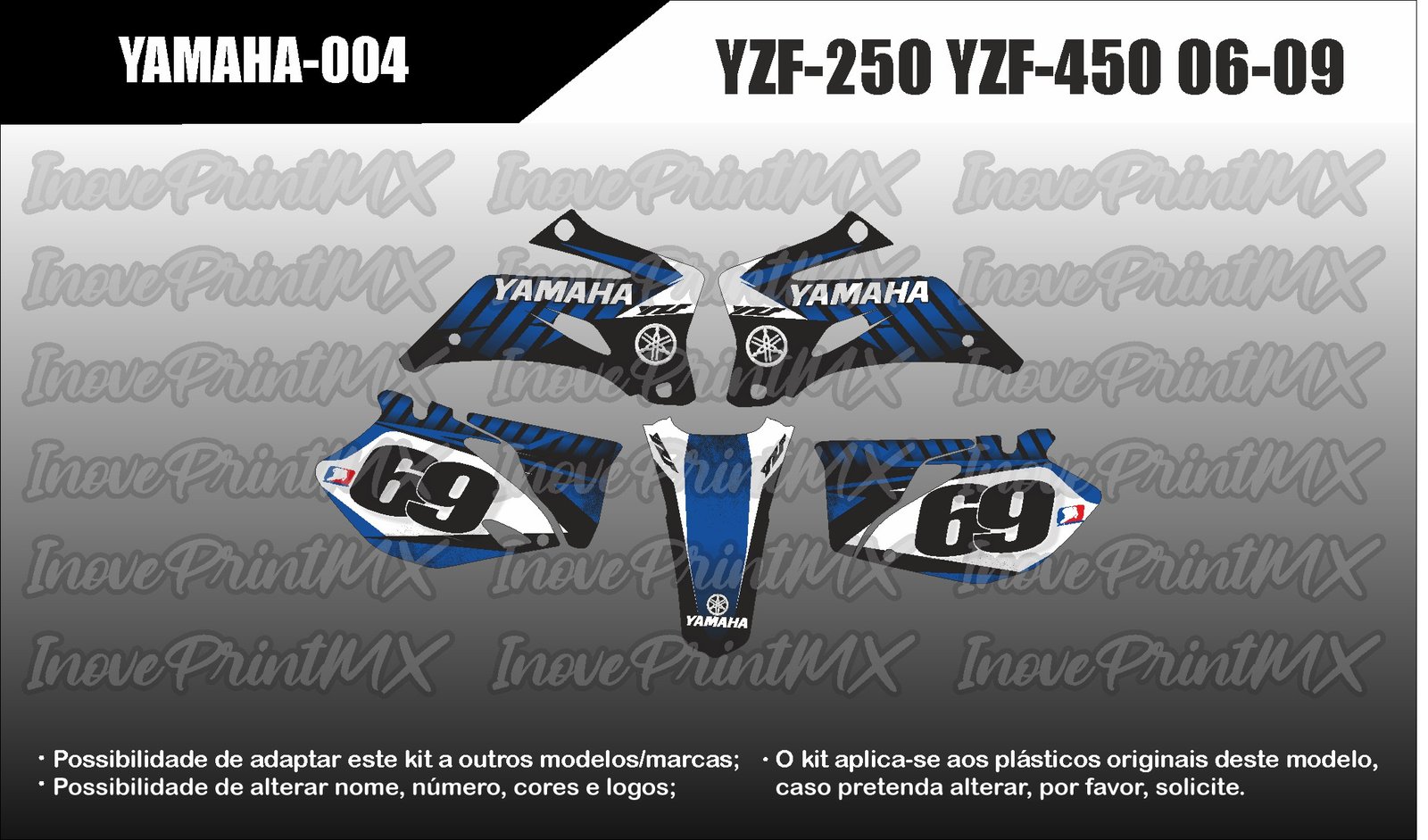 Yamaha YZF-250 YZF-450 06 - 09