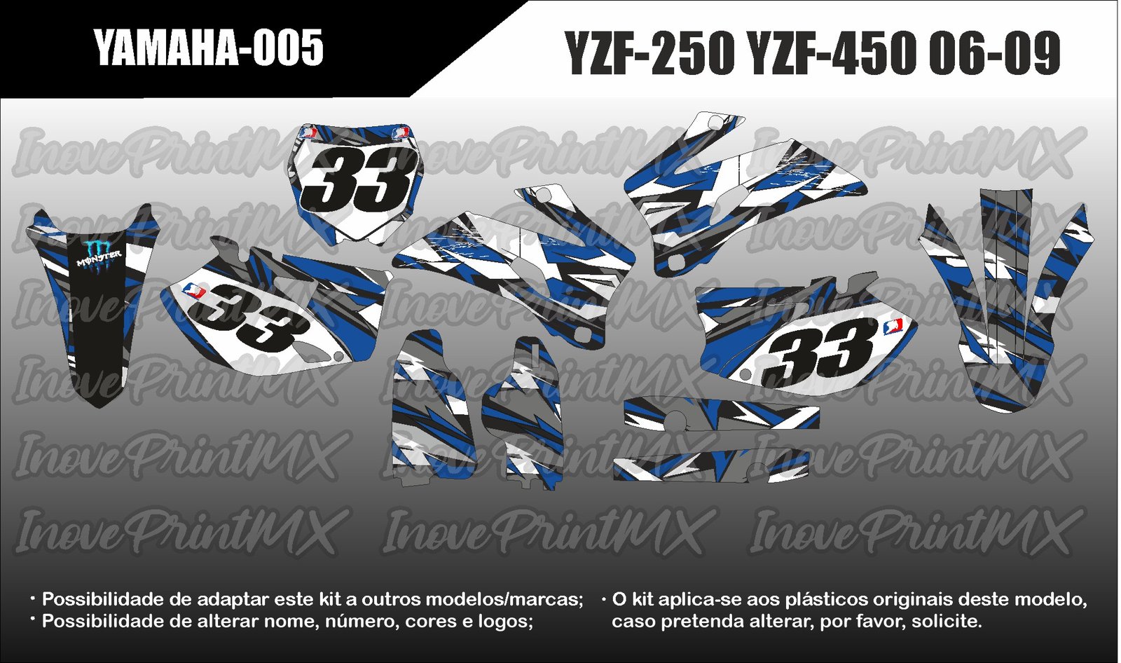Yamaha YZF-250 YZF-450 06 - 09