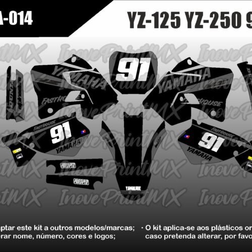 Yamaha YZ-125 YZ-250 96 - 01