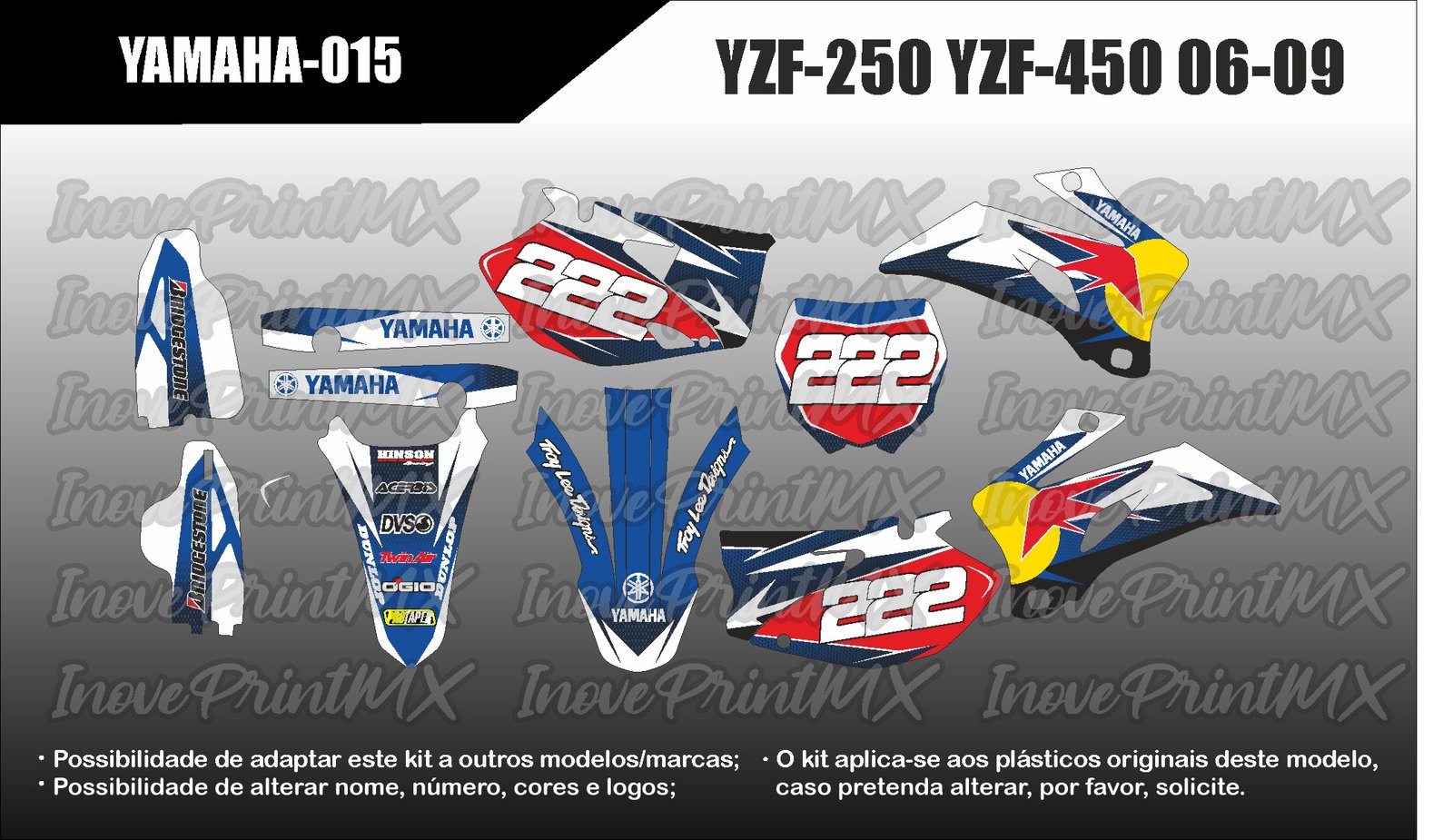 Yamaha YZF-250 YZF-450 06 - 09