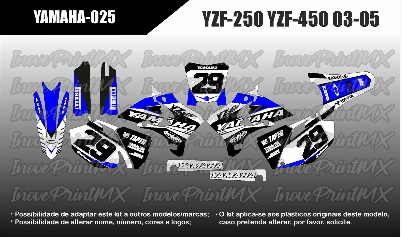 Yamaha YZF-250 YZF-450 03 - 05