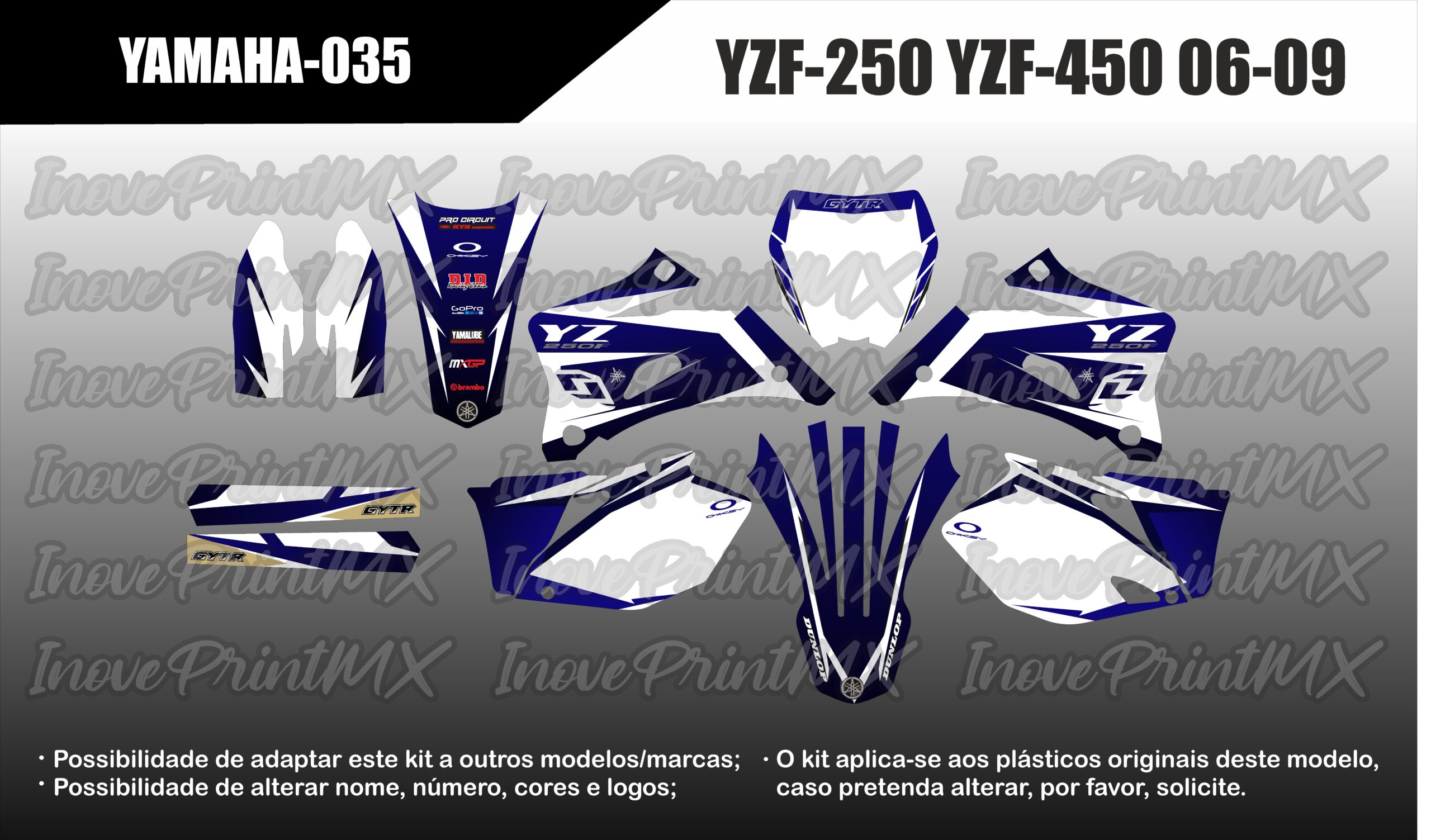 Yamaha YZF-250 YZF-450 06 - 09