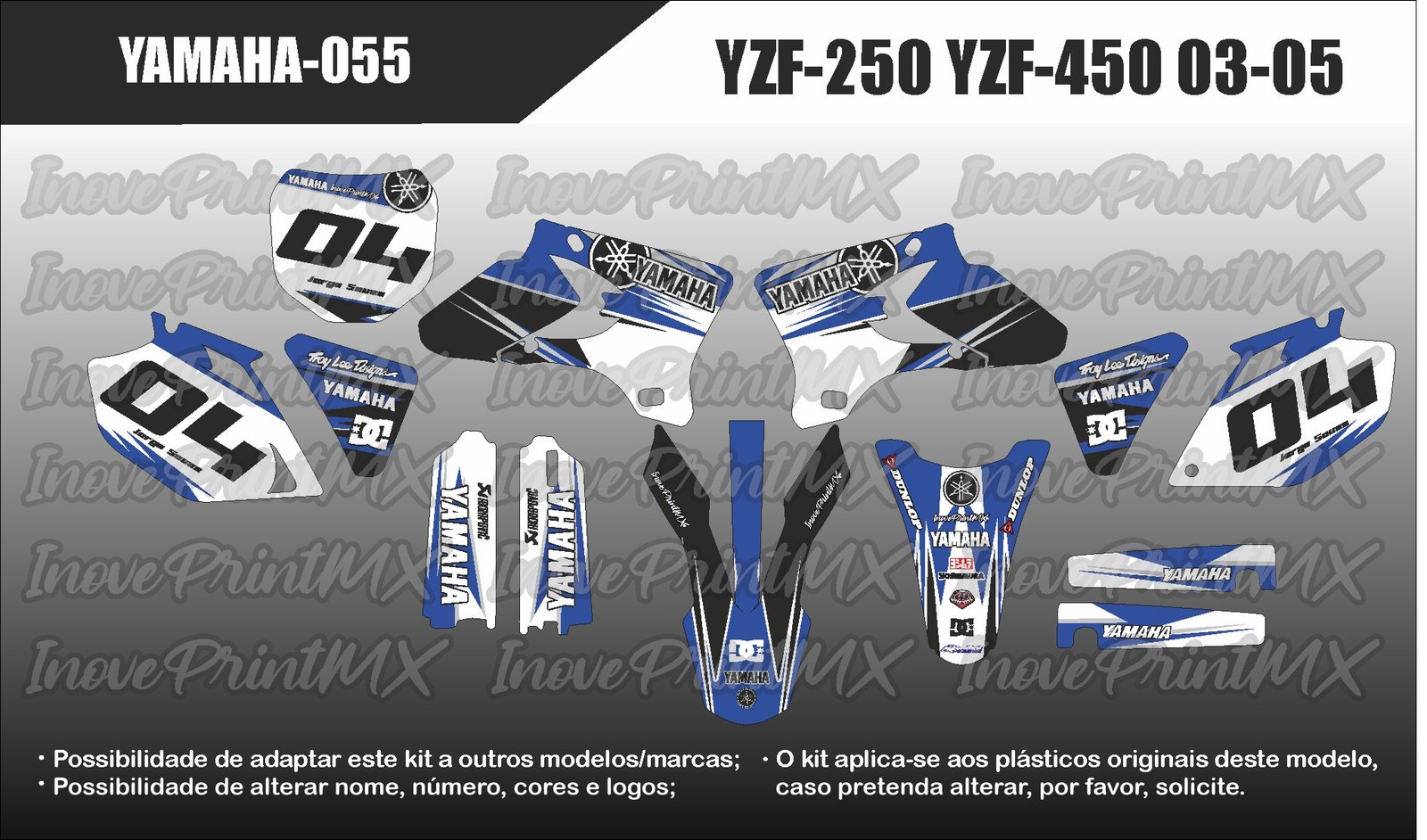 Yamaha YZF-250 YZF-450 03 - 05