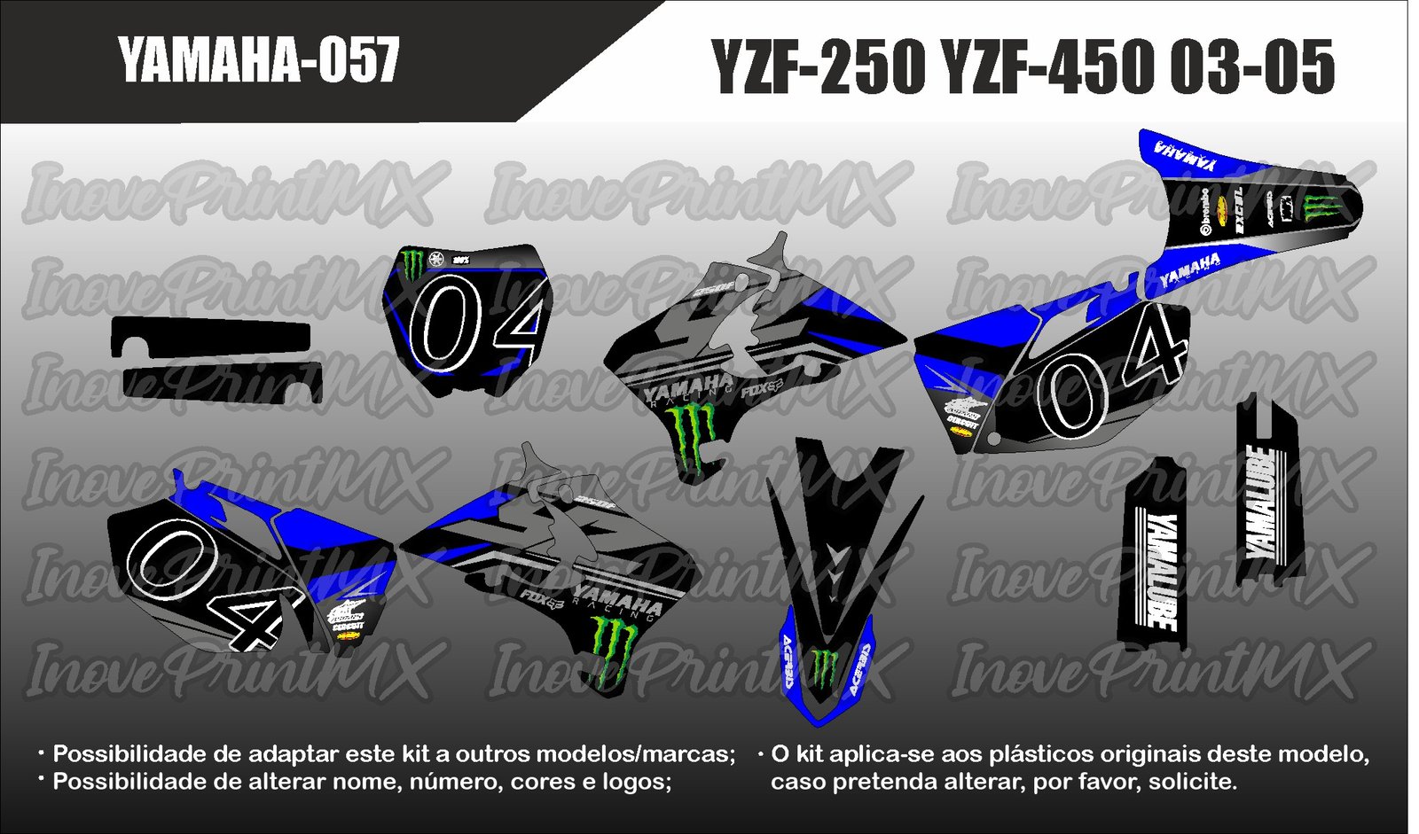 Yamaha YZF-250 YZF-450 03 - 05