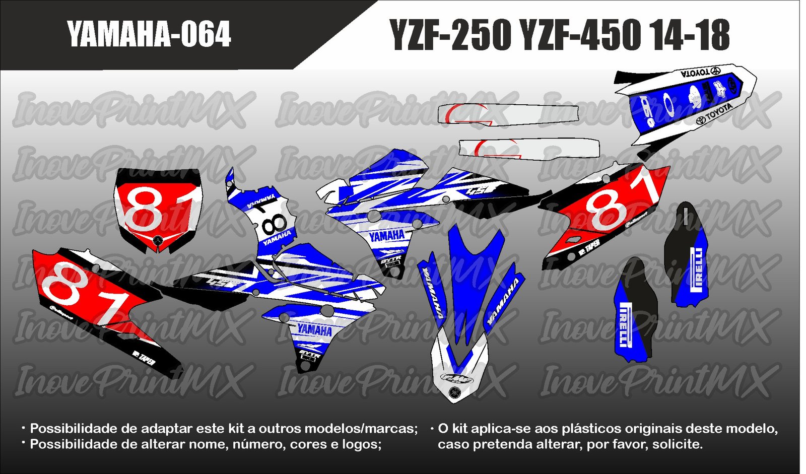 Yamaha YZF-250 YZF-450 14 - 18