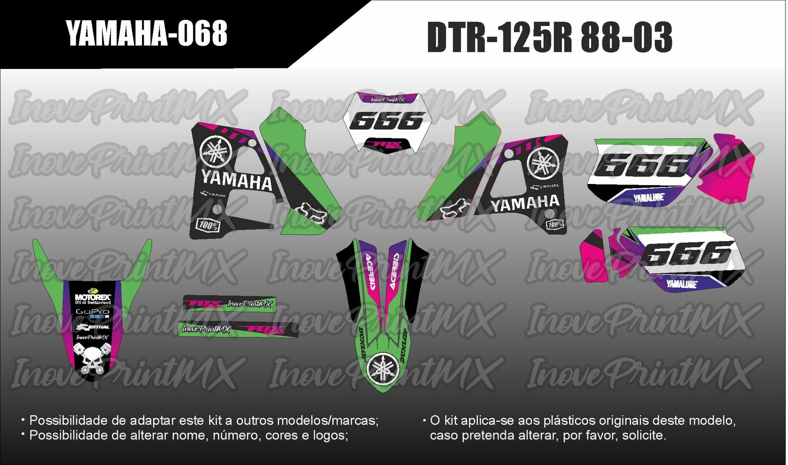 Yamaha DTR-125 88 - 04