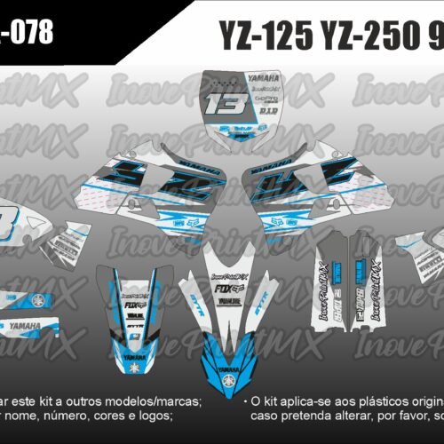 Yamaha YZ-125 YZ-250 96 - 01