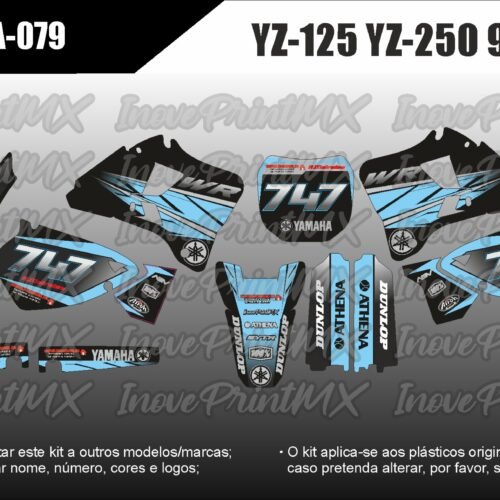 Yamaha YZ-125 YZ-250 96 - 01
