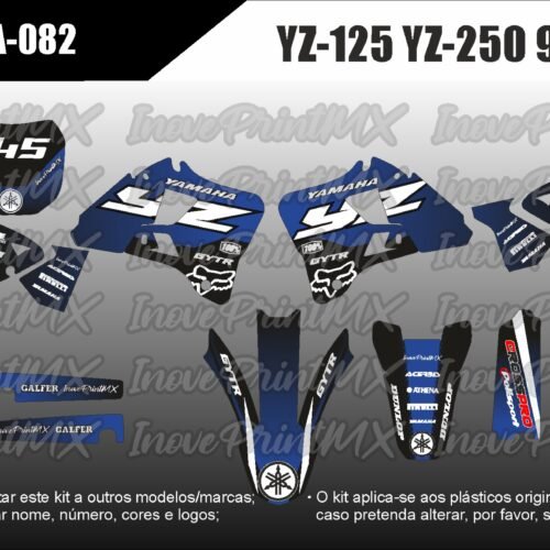 Yamaha YZ-125 YZ-250 96 - 01