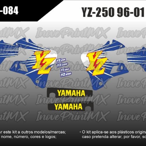 Yamaha YZ-125 YZ-250 96 - 01
