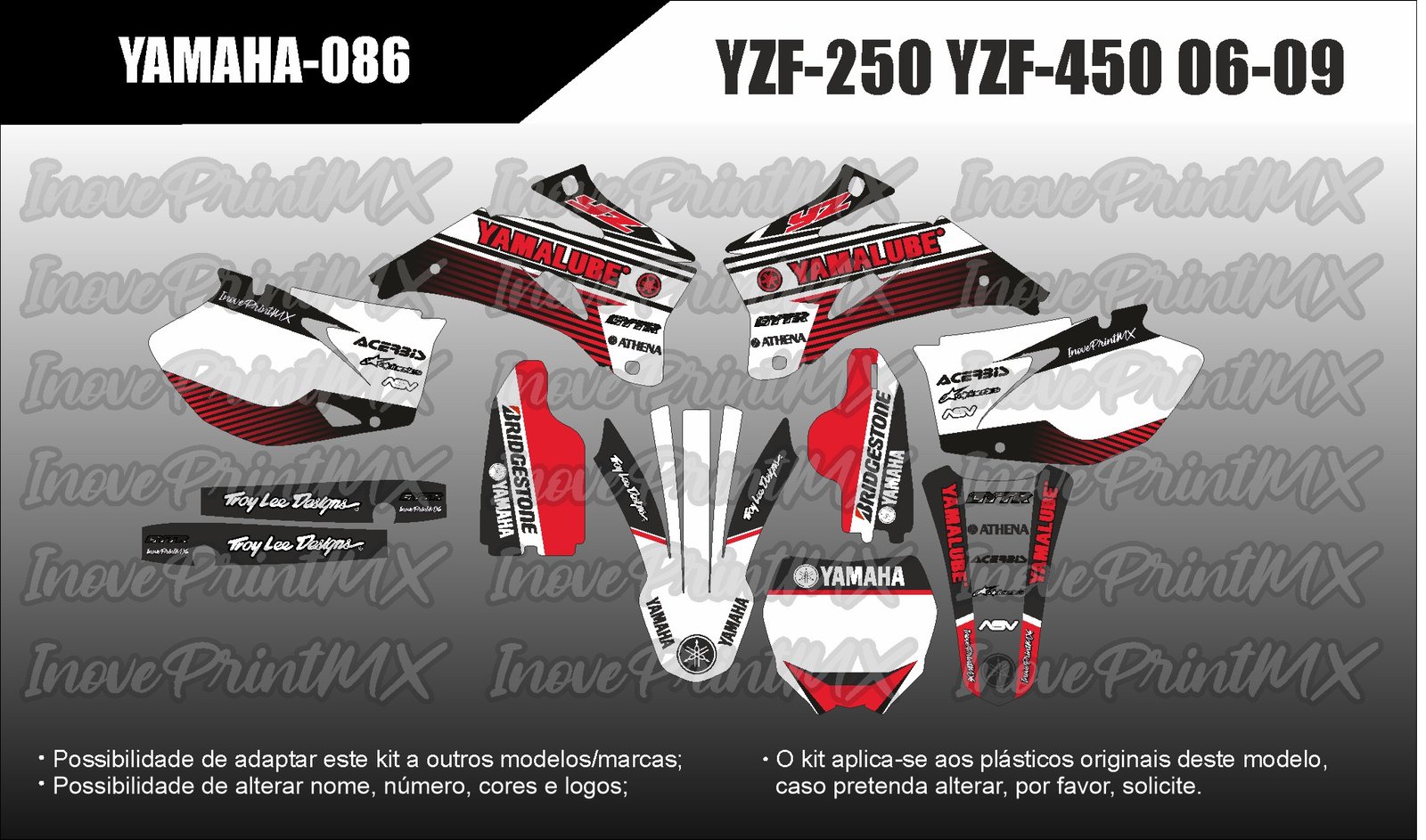 Yamaha YZF-250 YZF-450 06 - 09
