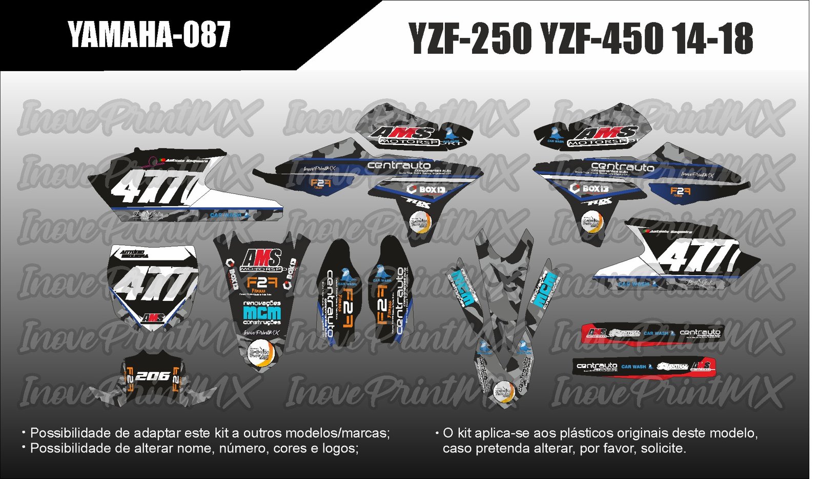 Yamaha YZF-250 YZF-450 14 - 18