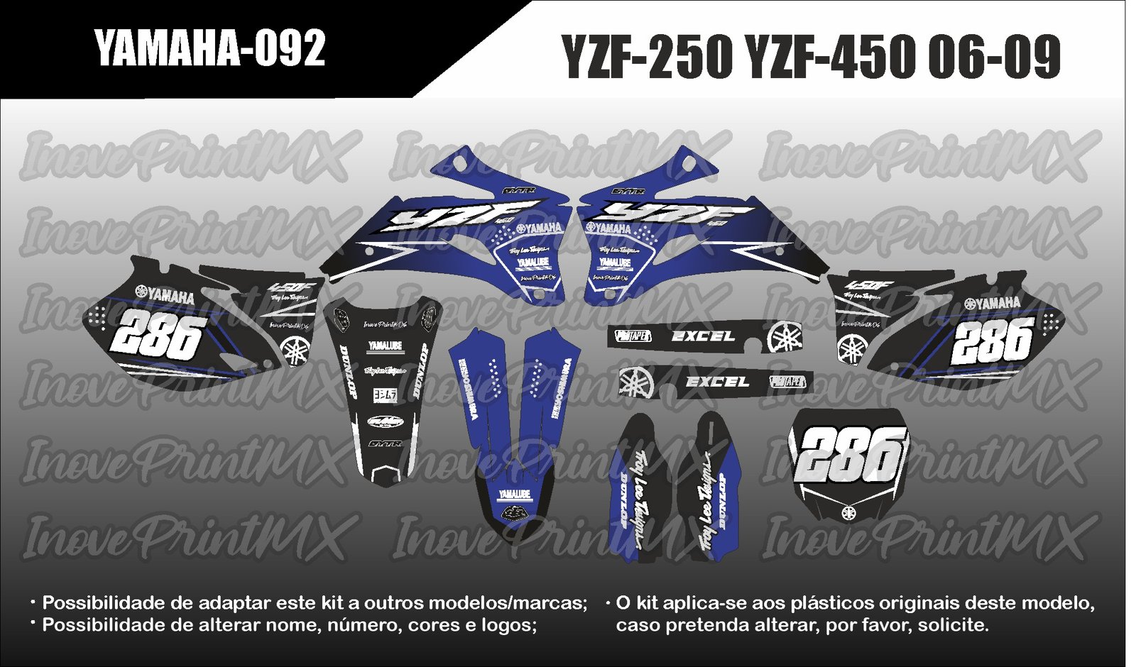 Yamaha YZF-250 YZF-450 06 - 09