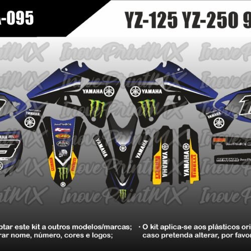 Yamaha YZ-125 YZ-250 96 - 01