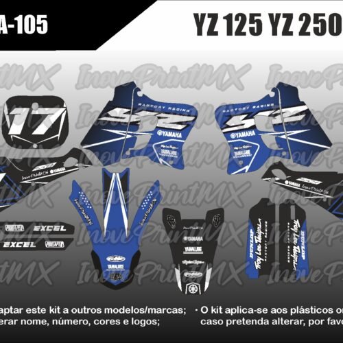 Yamaha YZ-125 YZ-250 93 - 95
