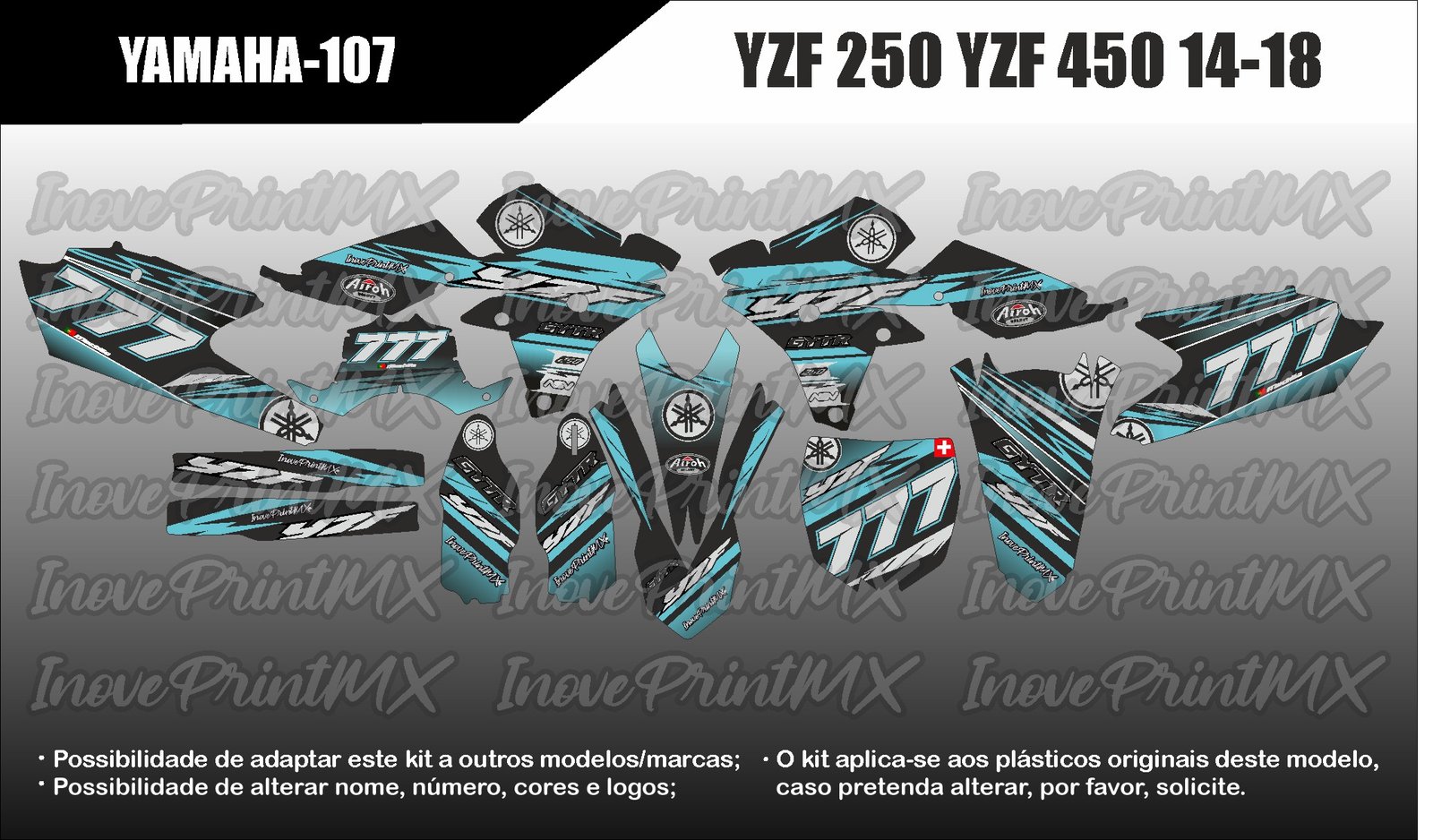 Yamaha YZF-250 YZF-450 14 - 18