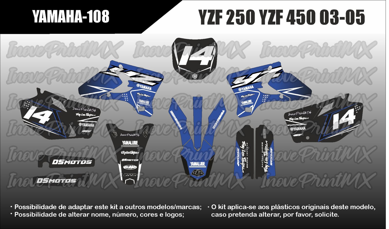 Yamaha YZF-250 YZF-450 03 - 05