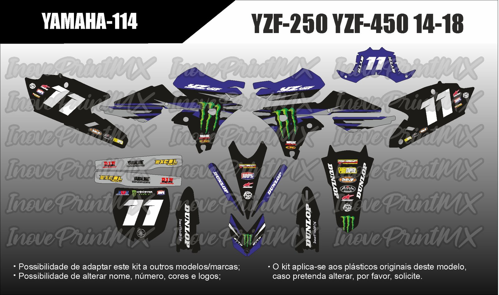 Yamaha YZF-250 YZF-450 14 - 18