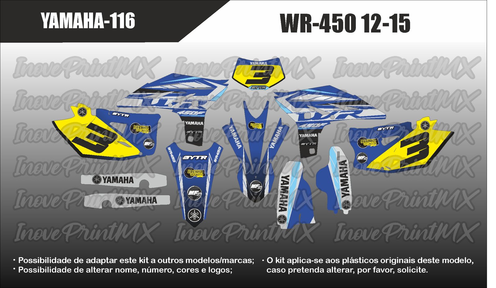 Yamaha WRF-450 12 - 15