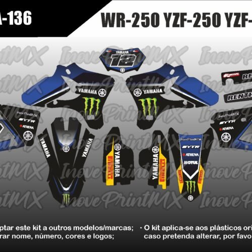 Yamaha WRF-250 YZF-250 YZF-450 03 - 05