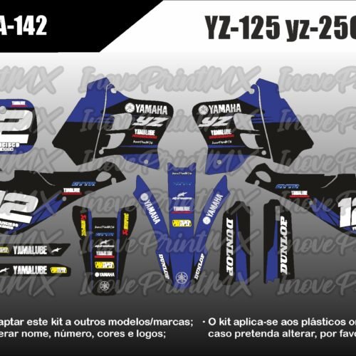 Yamaha YZ-125 YZ-250 93 - 95