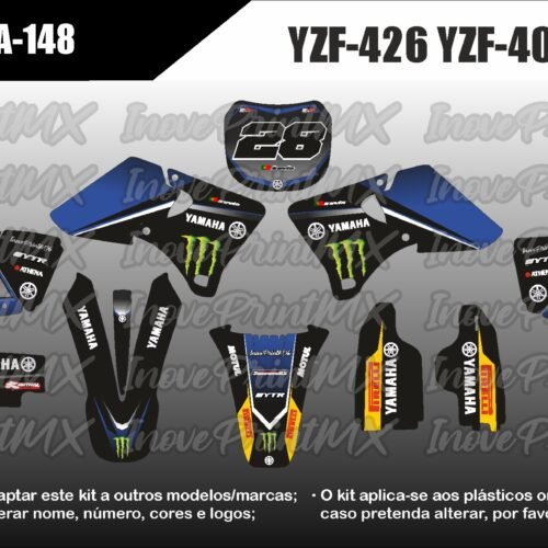 Yamaha YZF-426 YZF-400 98 - 02