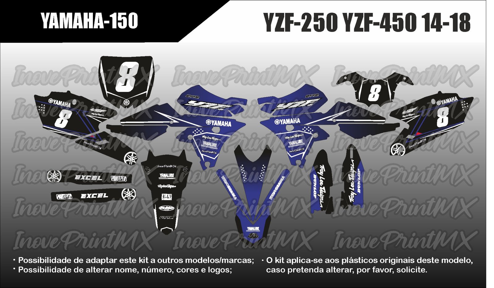 Yamaha YZF-250 YZF-450 14 - 18