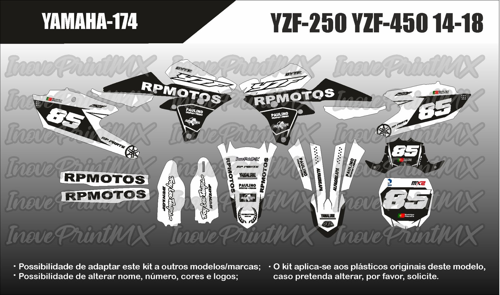 Yamaha YZF-250 YZF-450 14 - 18