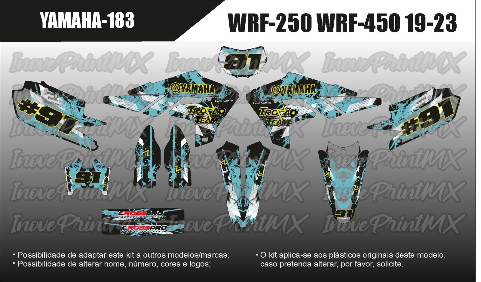 Yamaha WRF-250 WRF-450 19 - 23