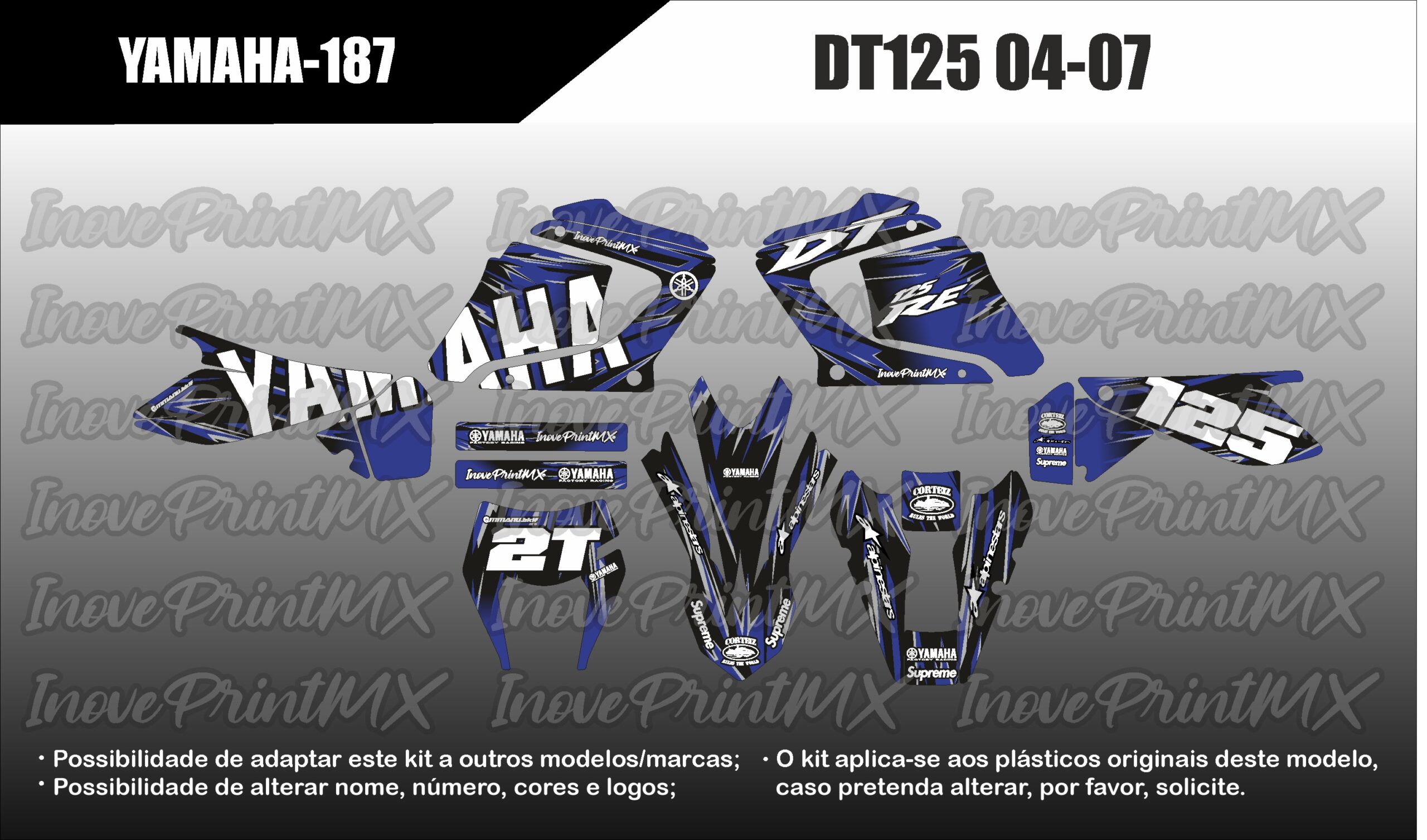 Yamaha DTR-125 04 - 07