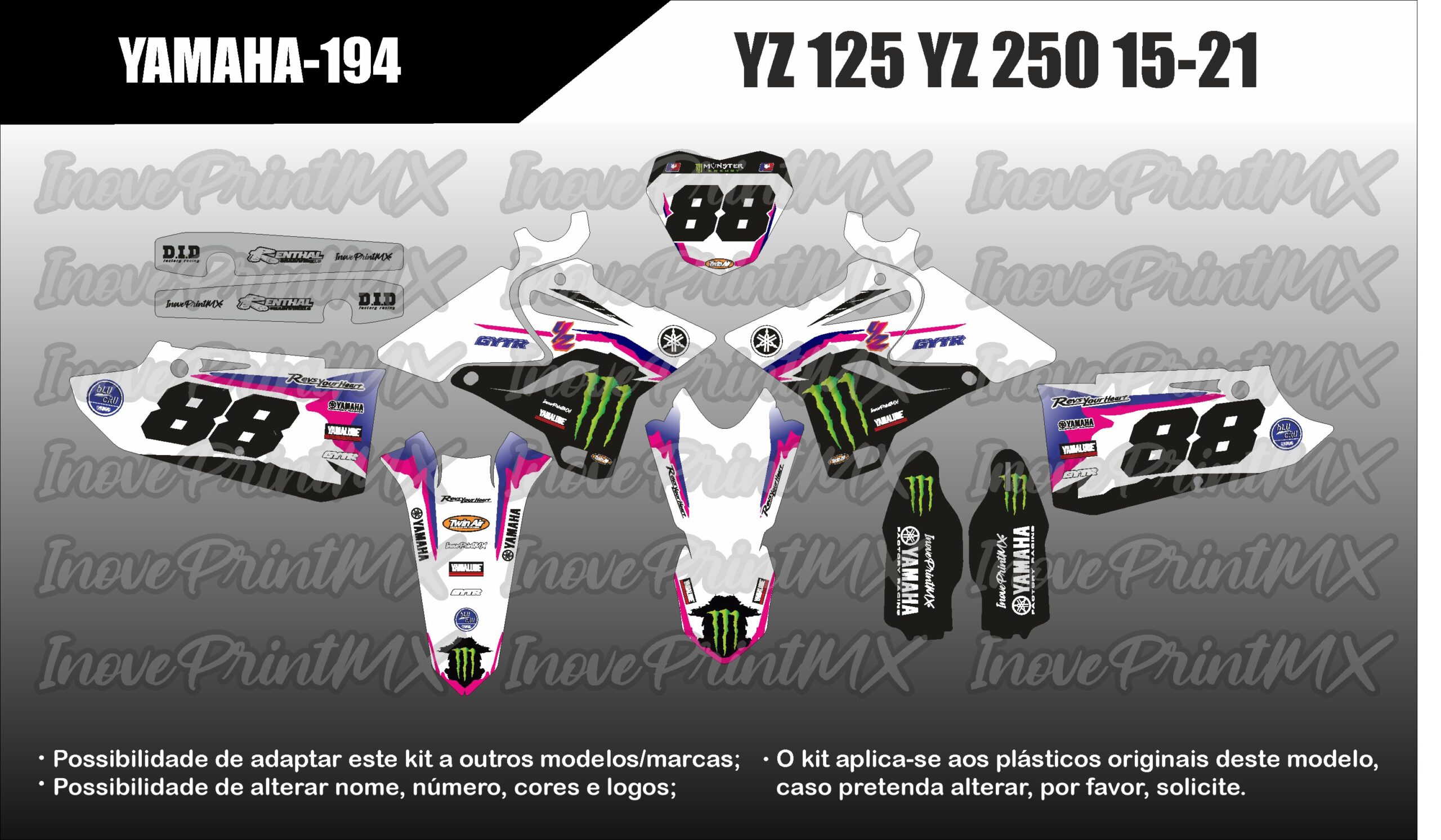 Yamaha YZ-125 YZ-250 15 - 21