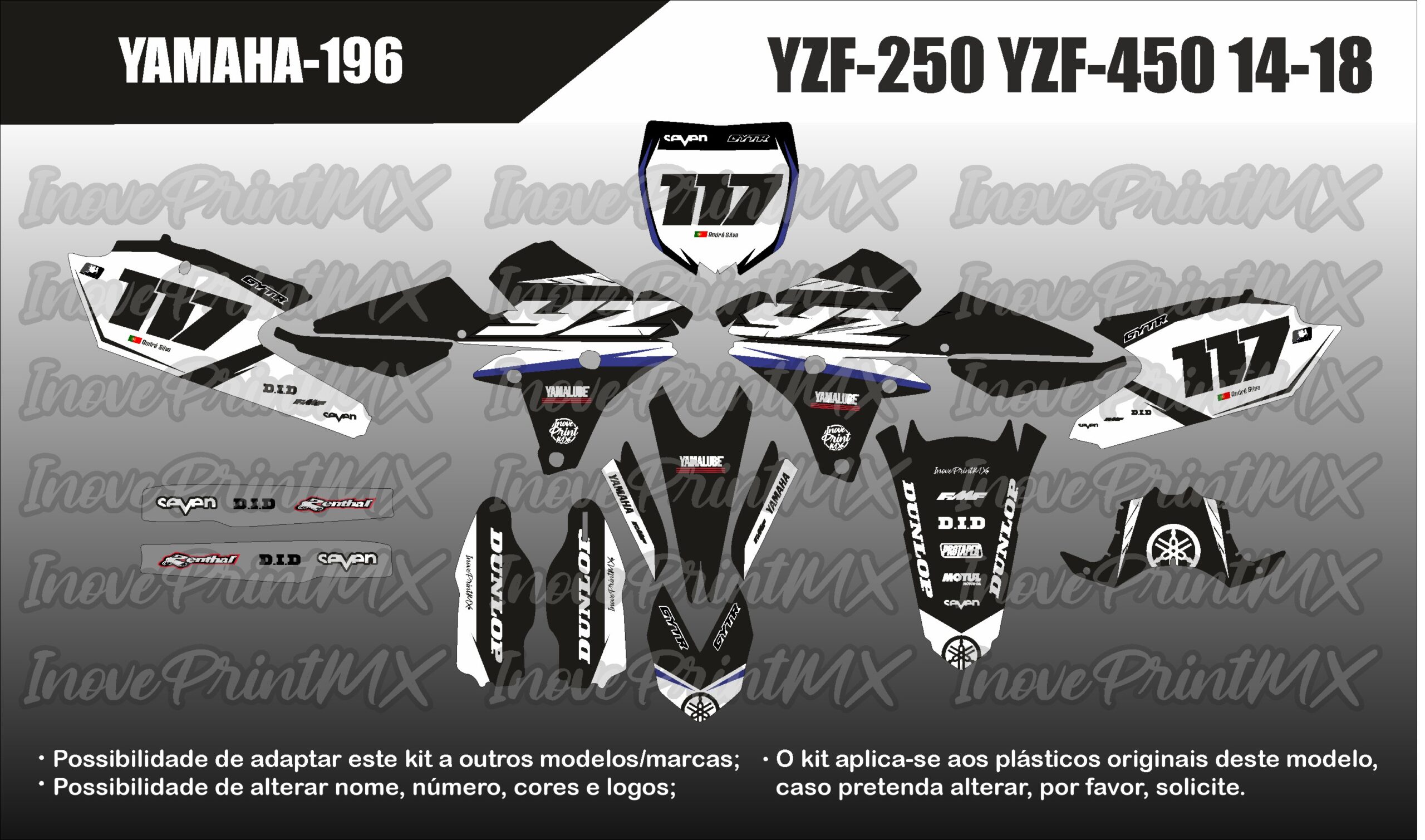 Yamaha YZF-250 YZF-450 14 - 18