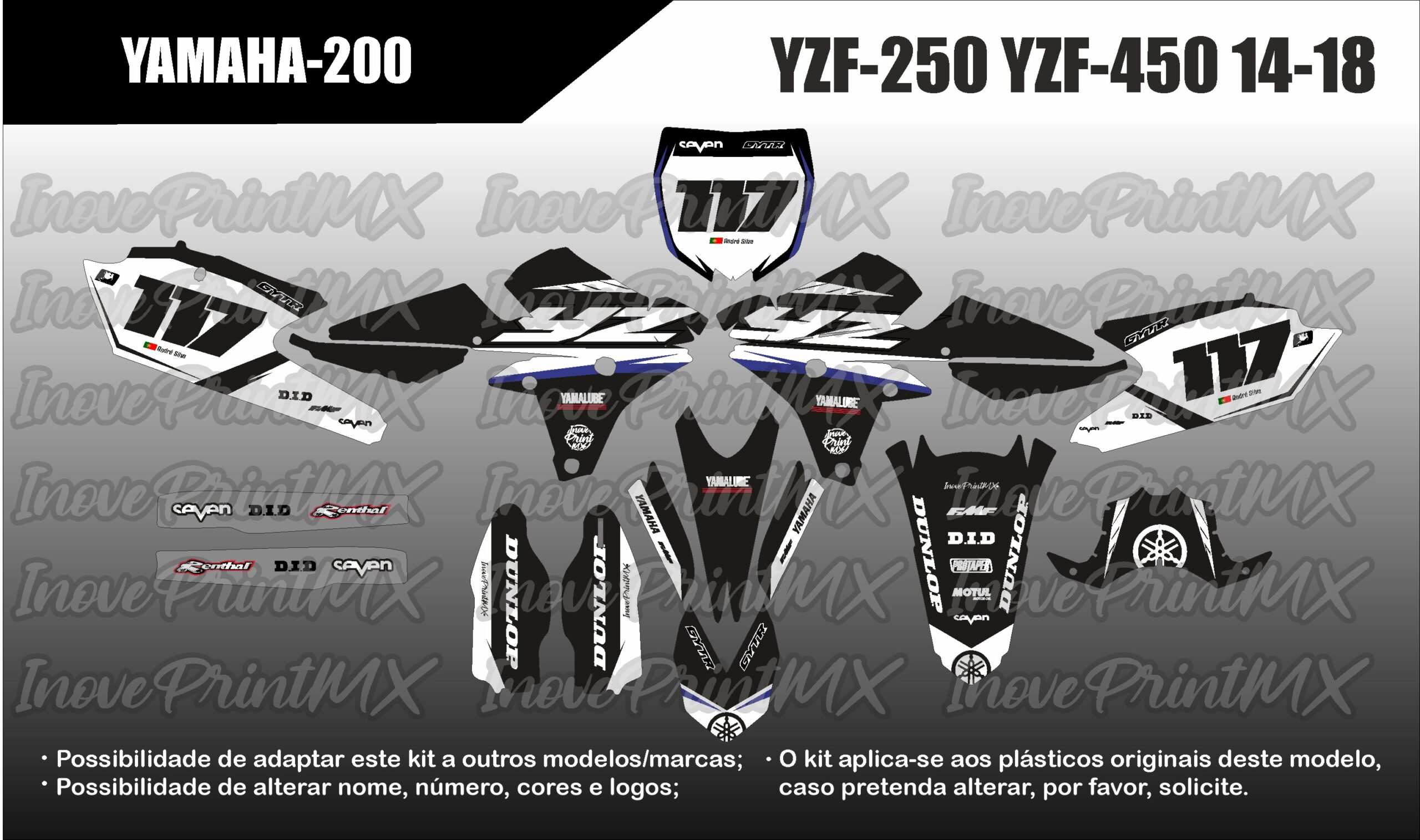 Yamaha YZF-250 YZF-450 14 - 18