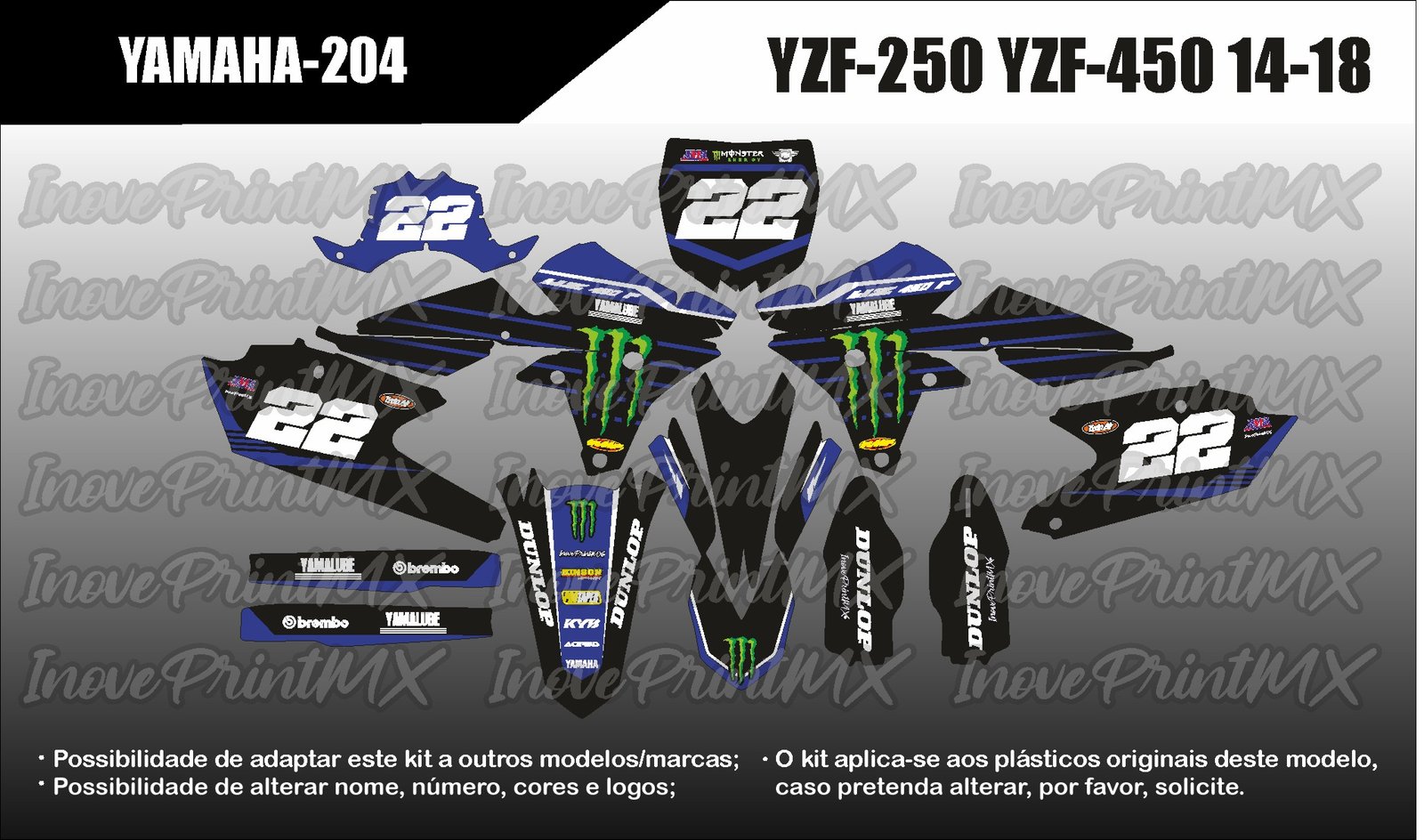 Yamaha YZF-250 YZF-450 14 - 18