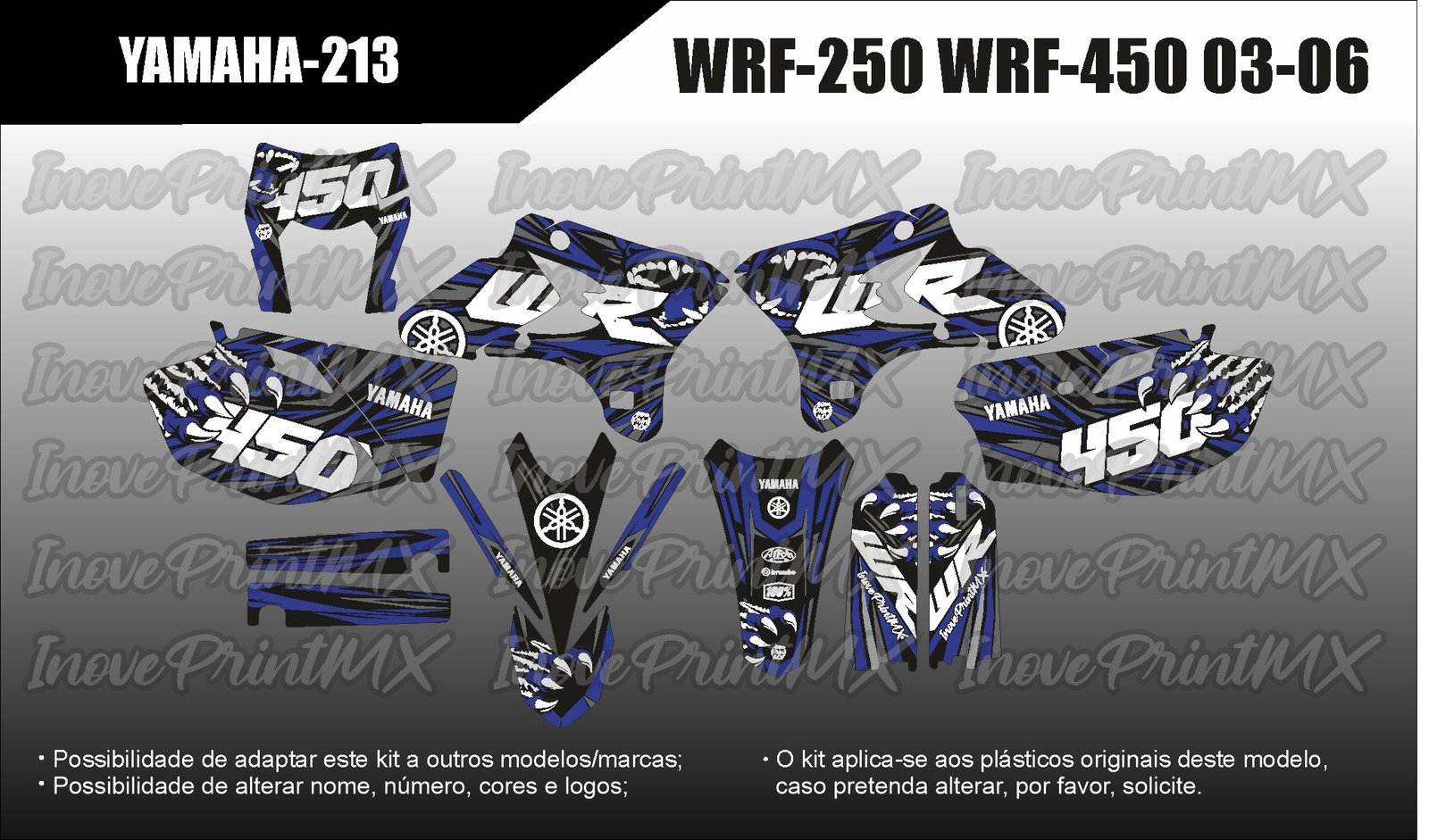 Yamaha WRF-250 WRF-450 03 - 06