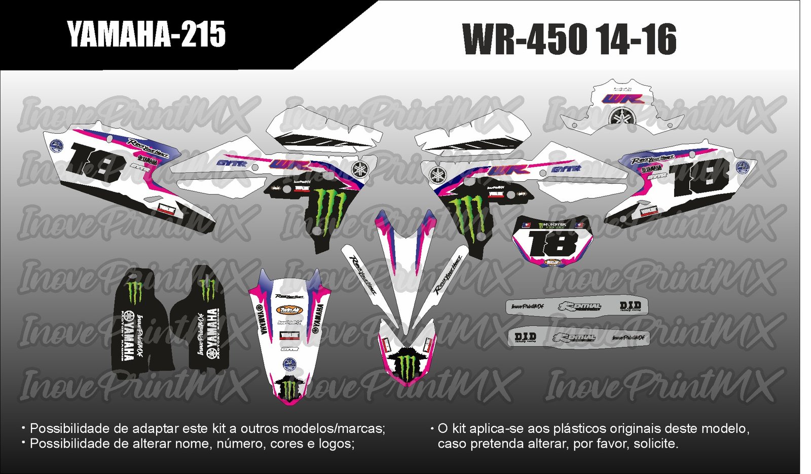 Yamaha WRF-450 14 - 16