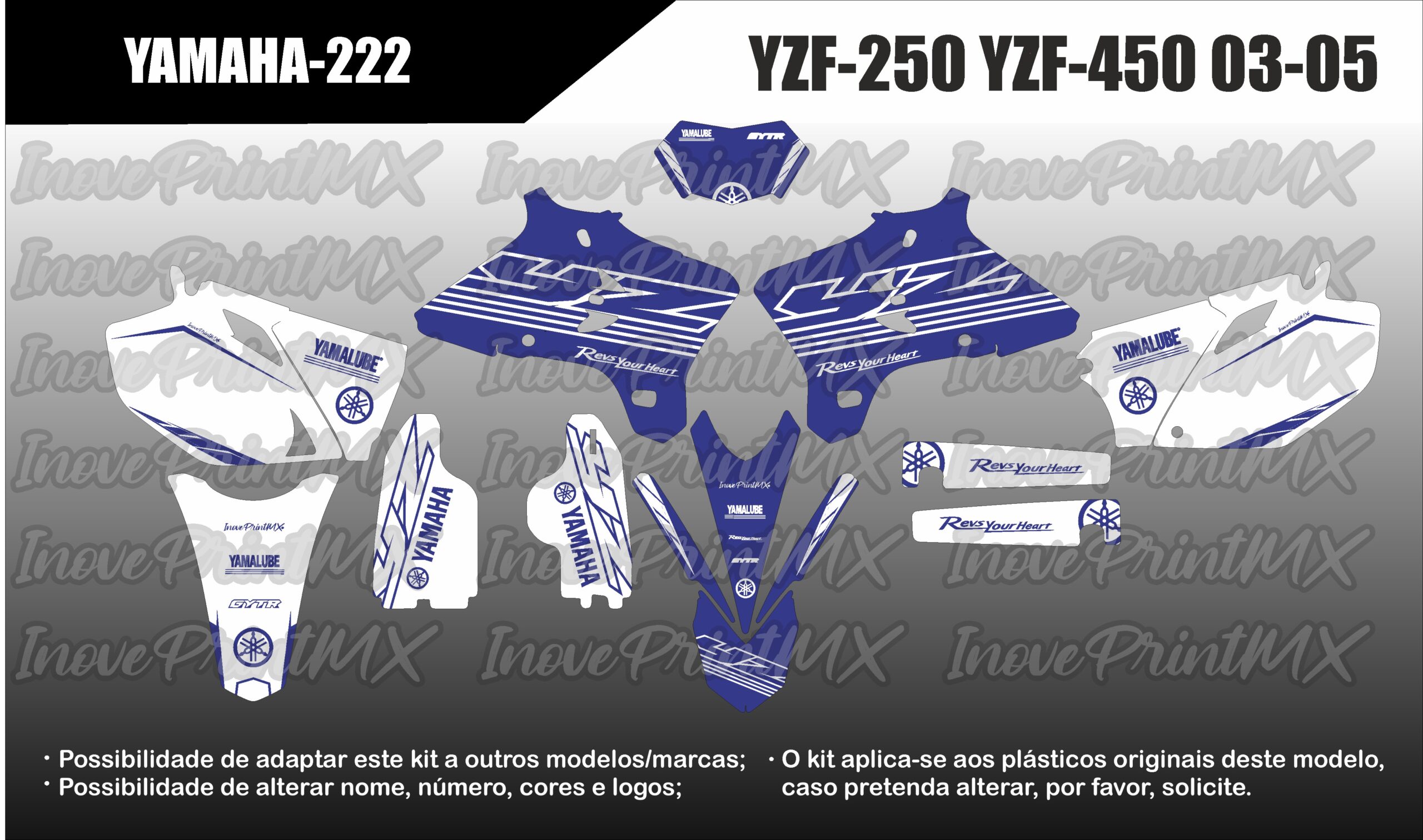 Yamaha YZF-250 YZF-450 03 - 05