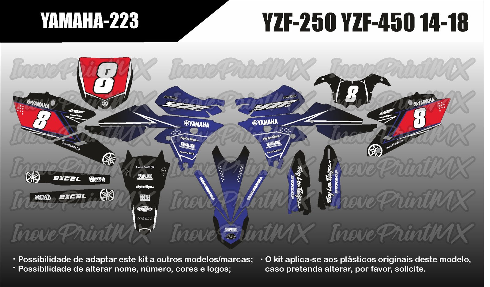 Yamaha YZF-250 YZF-450 14 - 18