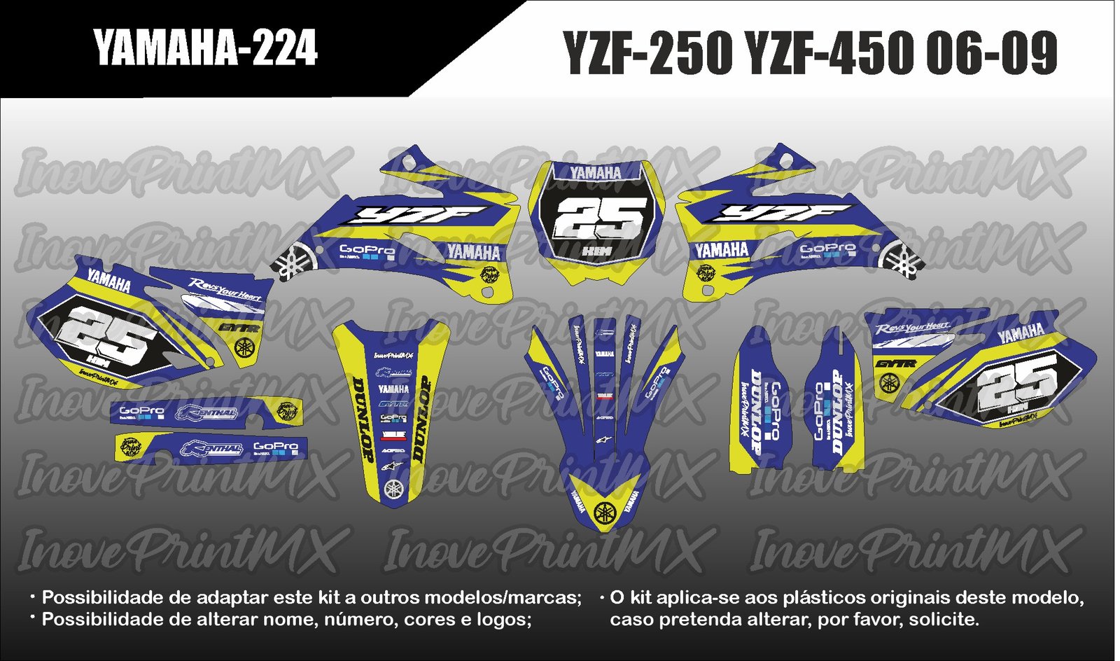 Yamaha YZF-250 YZF-450 06 - 09