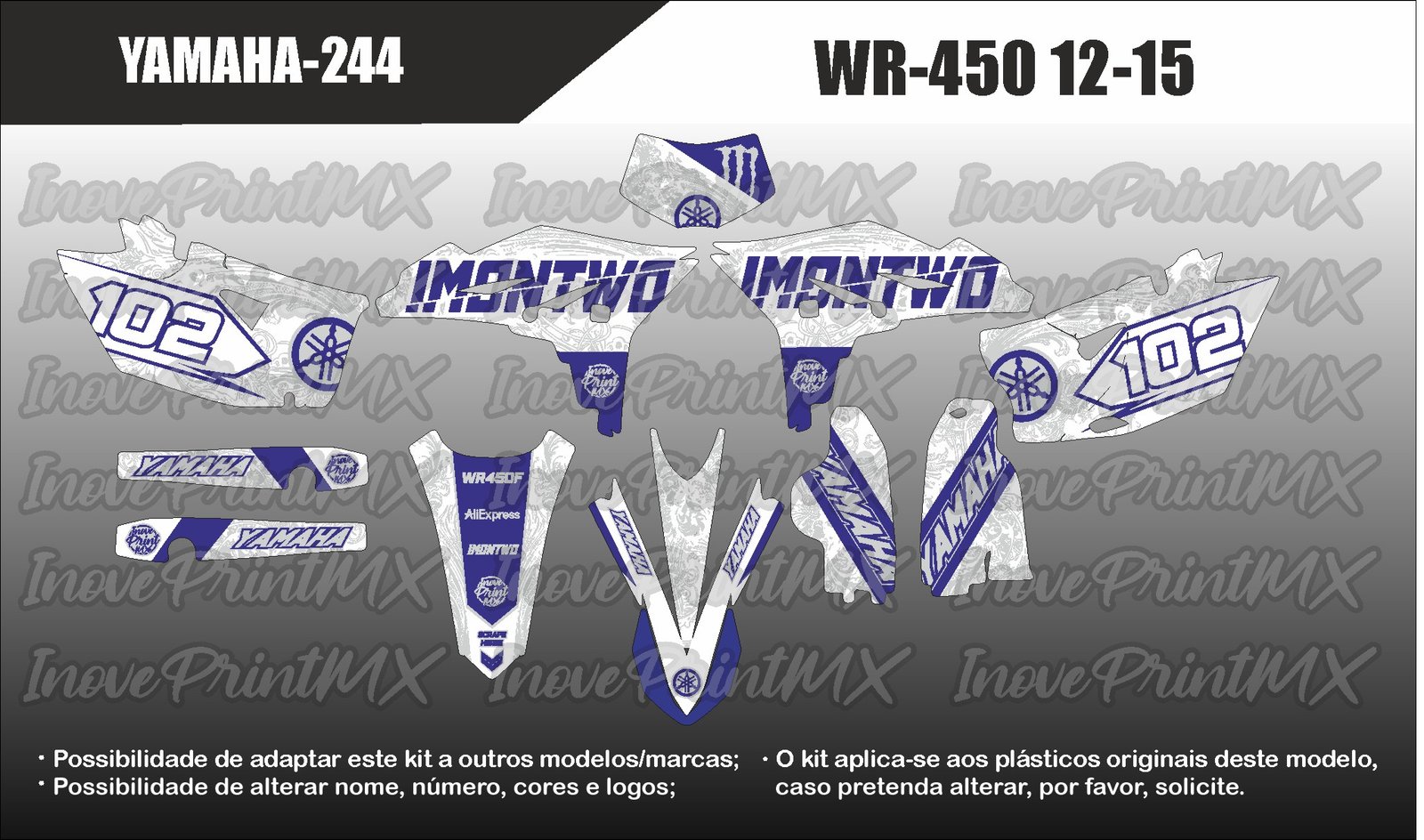 Yamaha WRF-450 12 - 14