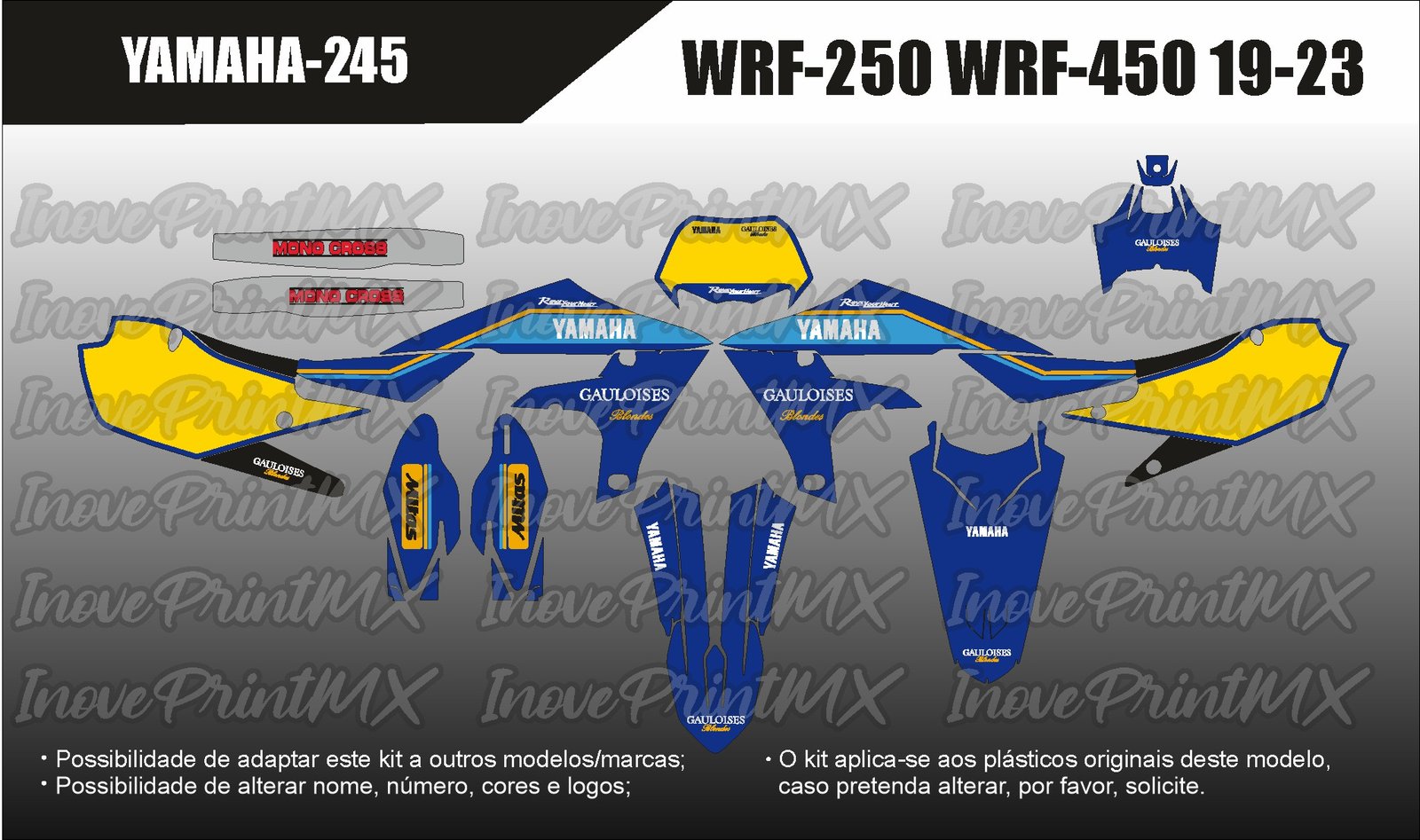 Yamaha WRF-250 WRF-450 19 - 23