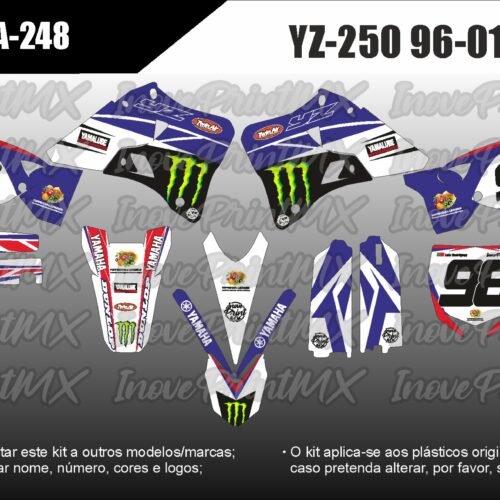 Yamaha YZ-125 YZ-250 96 - 01
