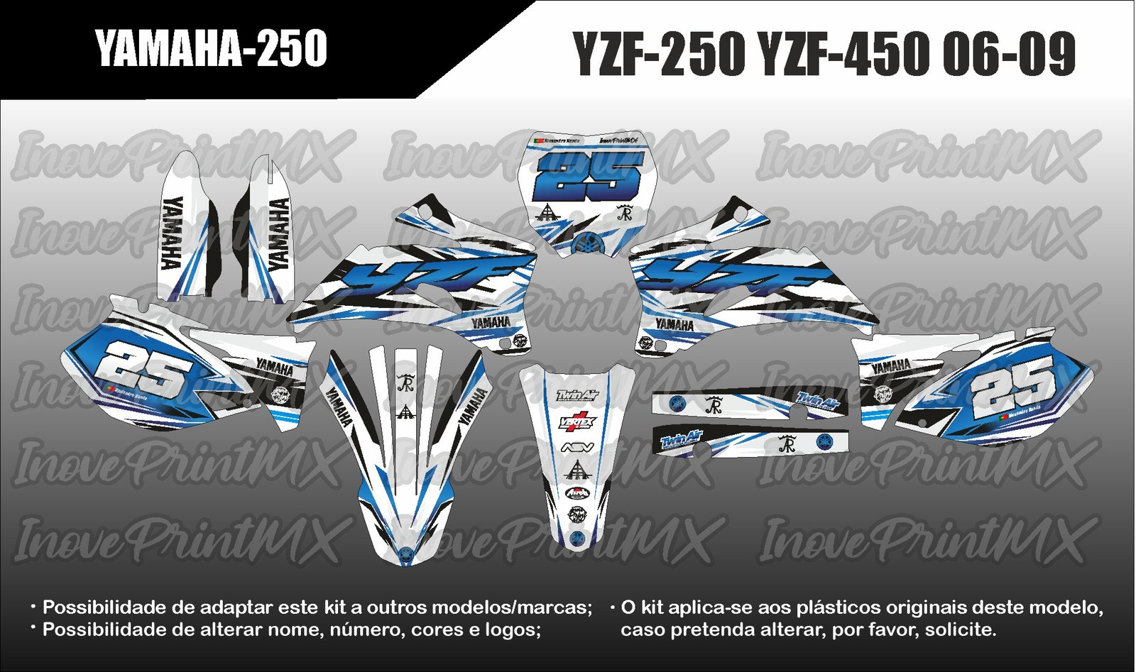 Yamaha YZF-250 YZF-450 06 - 09