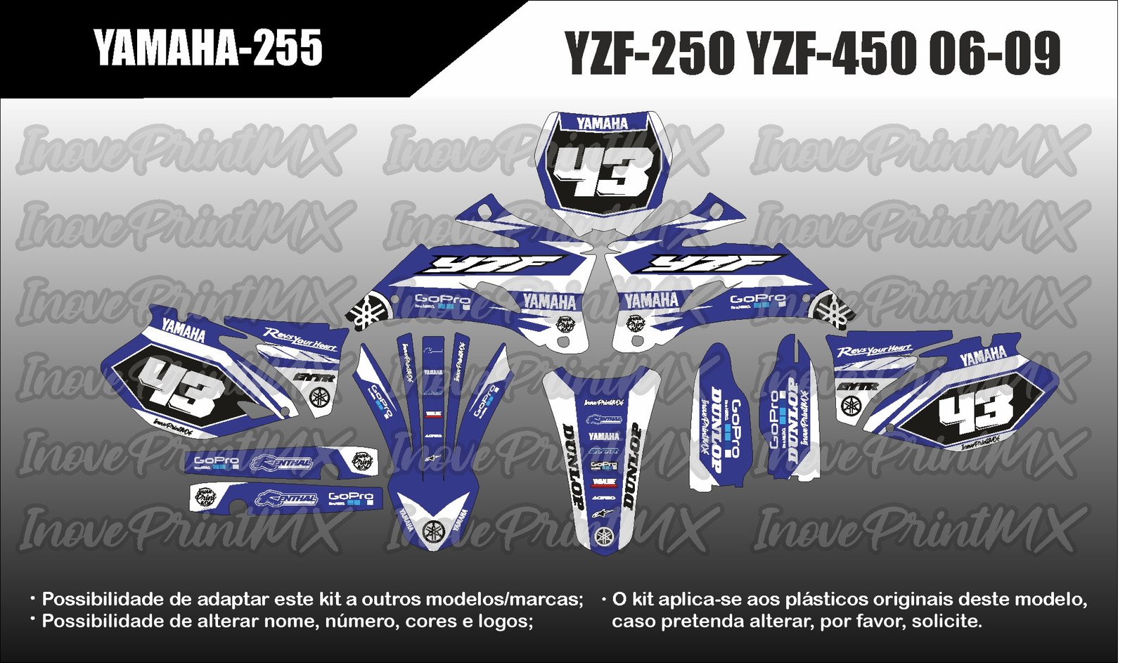 Yamaha YZF-250 YZF-450 06 - 09