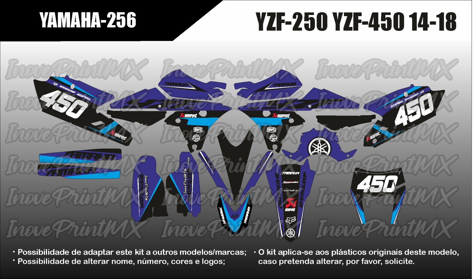 Yamaha YZF-250 YZF-450 14 - 18