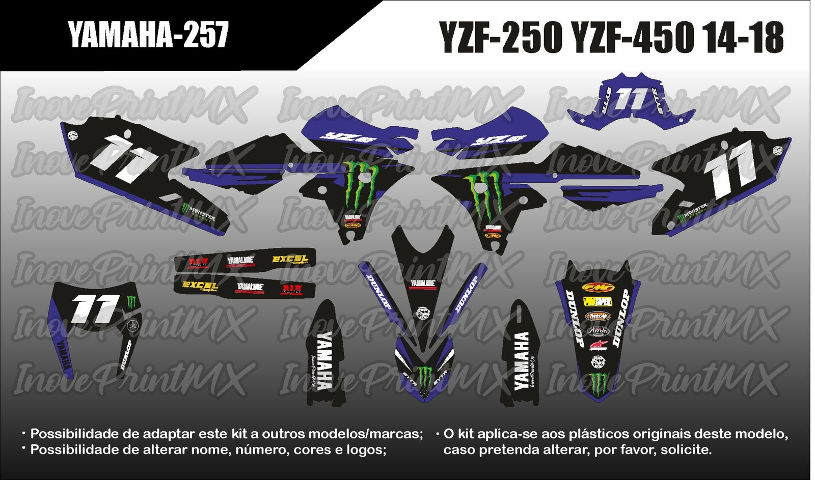 Yamaha YZF-250 YZF-450 14 - 18